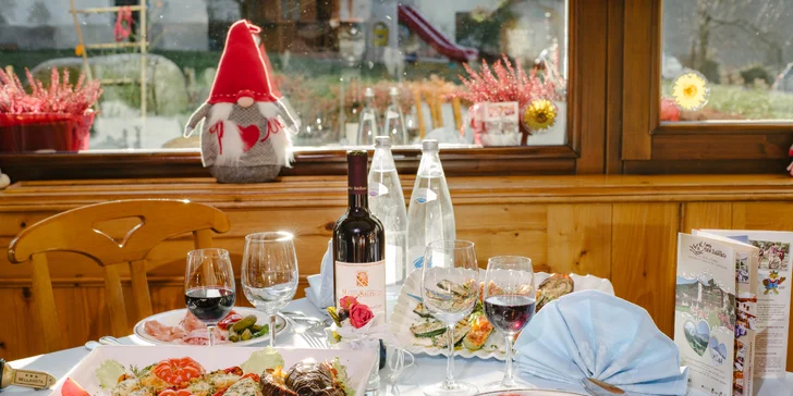 Na lyže do Pinzola: hotel blízko sjezdovky, polopenze, zábavný program a slevy do wellness