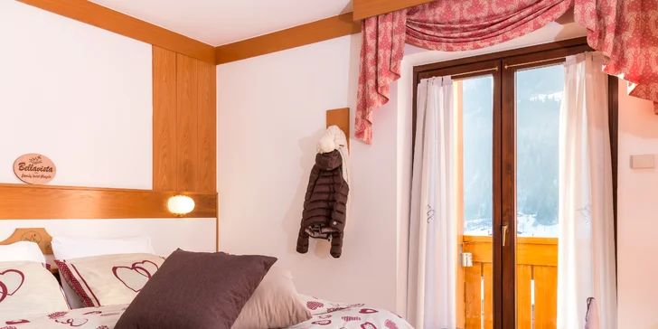 Na lyže do Pinzola: hotel blízko sjezdovky, polopenze, zábavný program a slevy do wellness