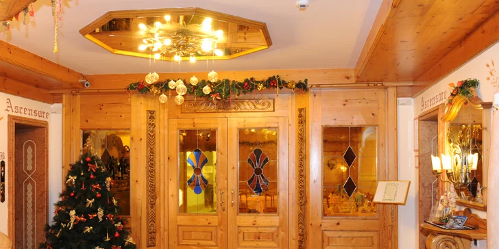 Na lyže do Pinzola: hotel blízko sjezdovky, polopenze, zábavný program a slevy do wellness
