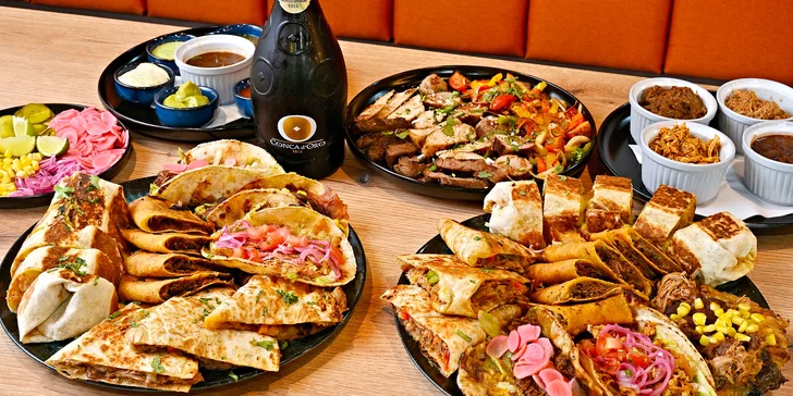 Voucher v hodnotě 1 000–2 000 Kč do mexické restaurace v Čestlicích