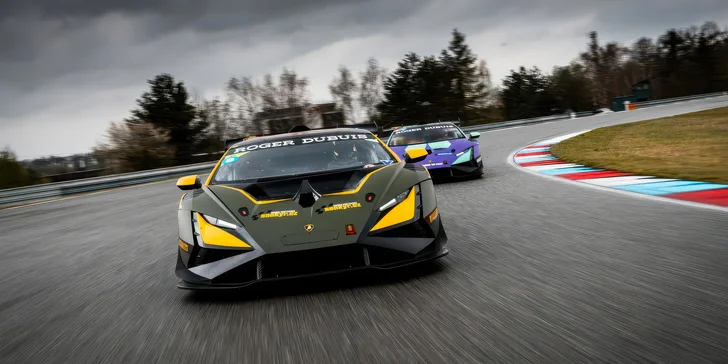 Spolujízda v Lamborghini Huracan Super Trofeo EVO na závodním okruhu v Brně či Mostě: 1–3 kola
