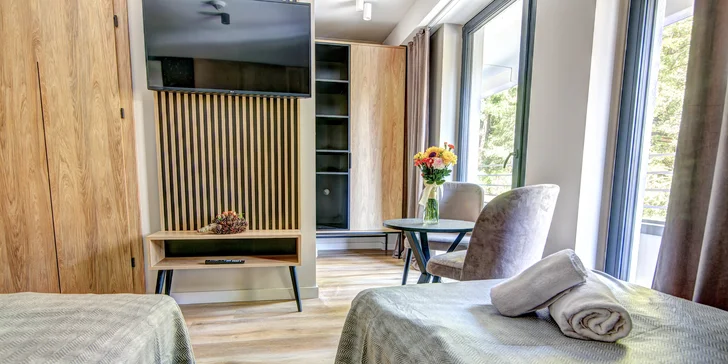 Dovolená v lázeňském městě Krynica-Zdrój: 3* hotel se snídaní či polopenzí a neomezeným wellness