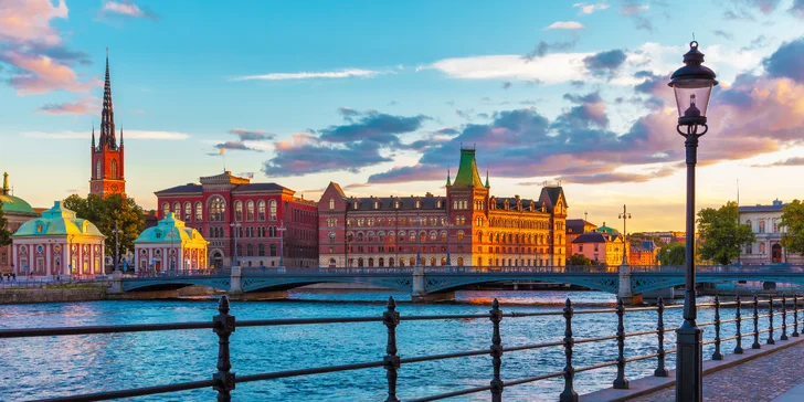 Prodloužený víkend ve Stockholmu: 4denní zájezd s letenkami a ubytováním