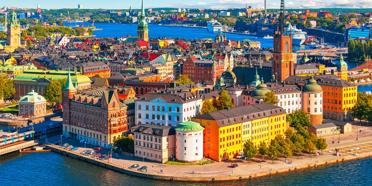 Prodloužený víkend ve Stockholmu: 4denní zájezd s letenkami a ubytováním