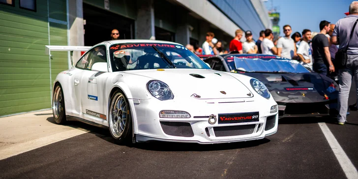 Spolujízda v Porsche 997.2 GT3 Super Cup na závodním okruhu v Brně či Mostě: 1–3 kola