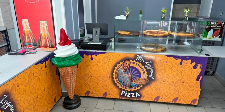 Pořádná nálož pizzy dle vlastního výběru: 2 x velká pizza nebo 1/4 na malý hlad