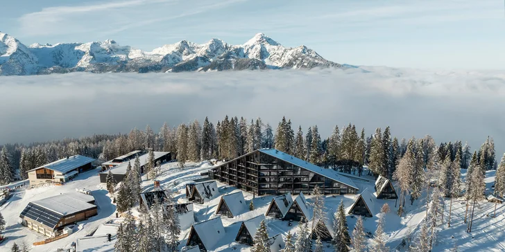 Dovolená v luxusním resortu v Alpách: vč. snídaně, neomezeného wellness a karty výhod