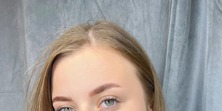 Podmanivý pohled každý den: laminace obočí a lash lifting včetně barvení a výživy