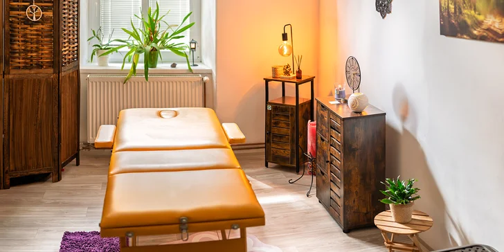 Masáž horních končetin, zad, šíje i celého těla: 20-60 minut relaxu