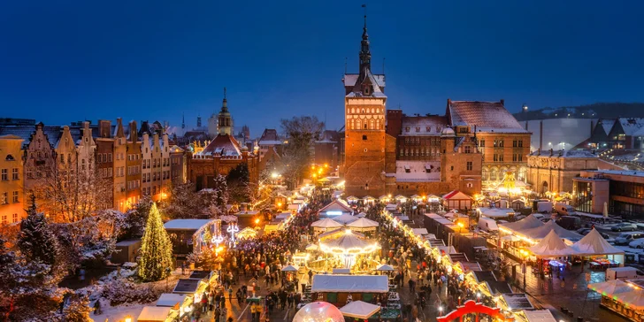 3denní adventní zájezd do polského Gdaňsku: 3* hotel, vč. letenek a snídaně