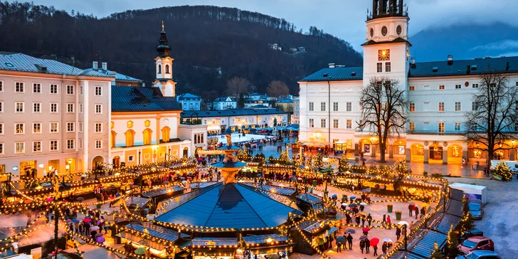 Adventní Rakousko busem: Linec, Salcburk i Wolfgangsee, dvě noci s polopenzí