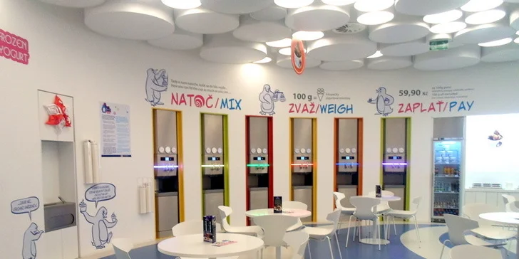 200 g oblíbeného frozen yogurtu + BONUS