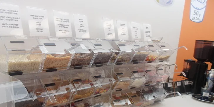 200 g oblíbeného frozen yogurtu + BONUS