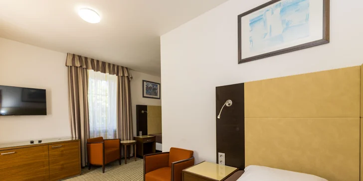 Pohoda 3 km od Karlových Varů až pro 4 osoby: apartmány s kuchyňkou