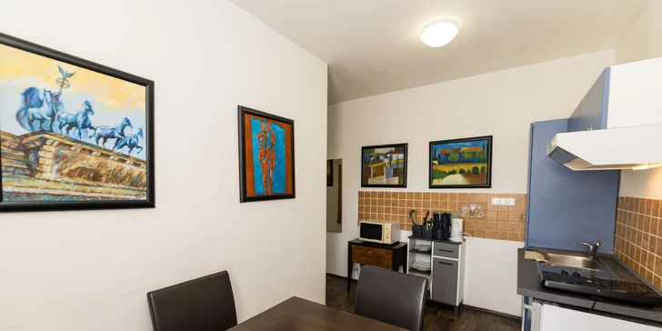 Pohoda 3 km od Karlových Varů až pro 4 osoby: apartmány s kuchyňkou