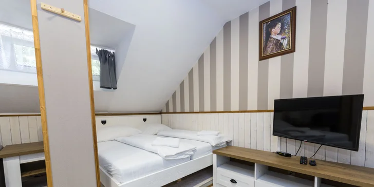 Penzion v Peci pod Sněžkou se snídaní či polopenzí, saunou i tenisem
