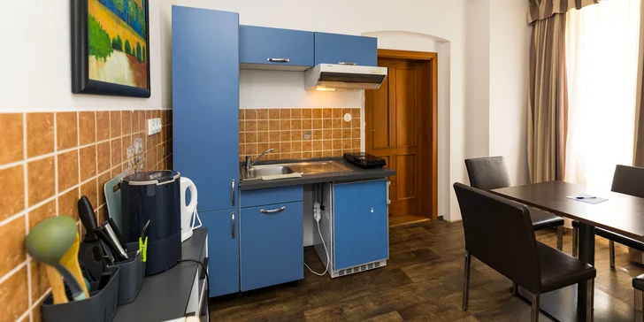 Pohoda 3 km od Karlových Varů až pro 4 osoby: apartmány s kuchyňkou