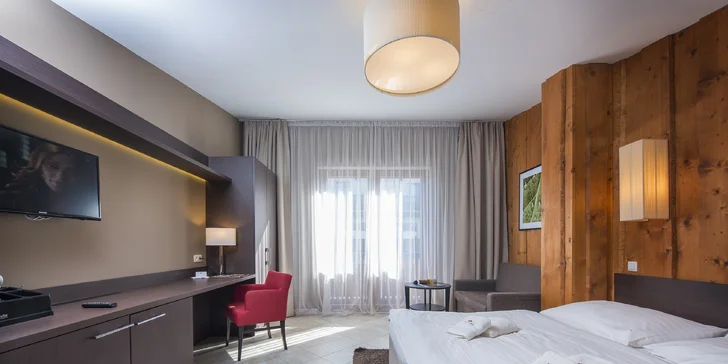 Apartmány Via Jasná v Nízkých Tatrách se stravou a wellness vhodné pro páry i celou rodinu