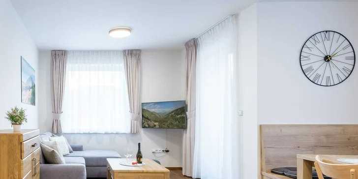 Pobyt v srdci Krkonoš: luxusní apartmány ve Vrchlabí pro 2 až 6 osob