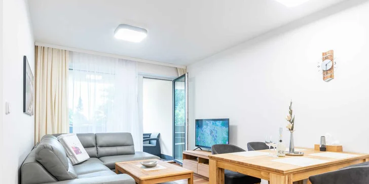 Pobyt v srdci Krkonoš: luxusní apartmány ve Vrchlabí pro 2 až 6 osob