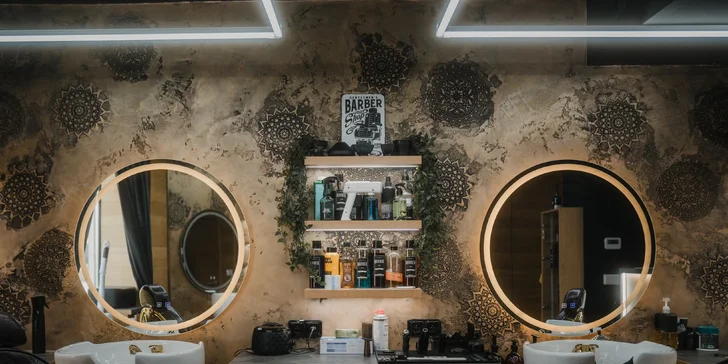 Pánský či dětský střih, úprava vousů i komplet balíček ve stylovém barbershopu