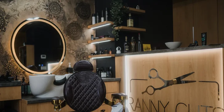 Pánský či dětský střih, úprava vousů i komplet balíček ve stylovém barbershopu