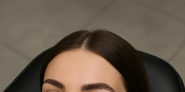Pro krásný pohled: laminace obočí vč. úpravy a barvení i lash lifting