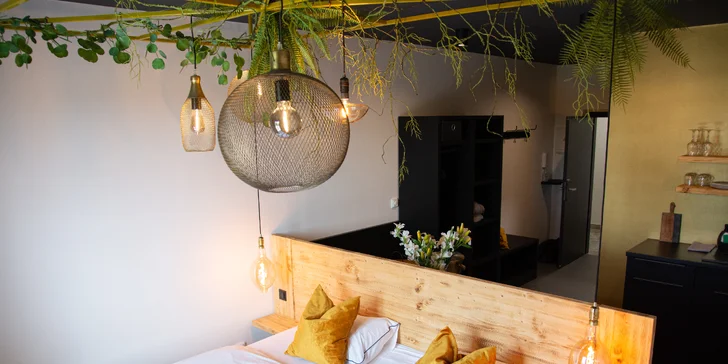 Luxus a romantika v Dobříši: apartmány se snídaní, wellness i gurmánská restaurace