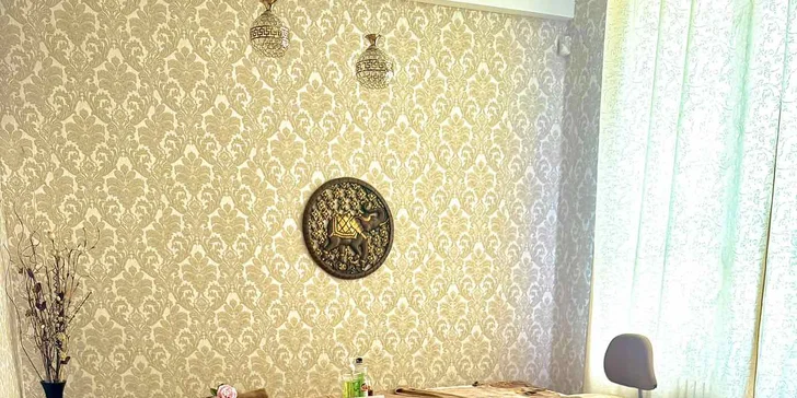 Thajské masáže: tradiční, olejová nebo párová v délce 60 nebo 90 min.