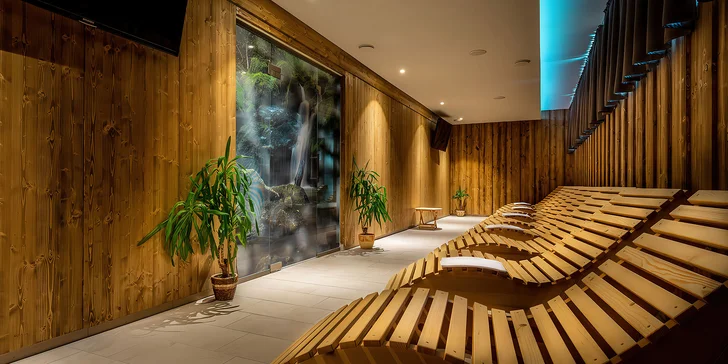 Pohoda na Liptově s bazénem a wellness: apartmán s kuchyňkou až pro 4 osoby