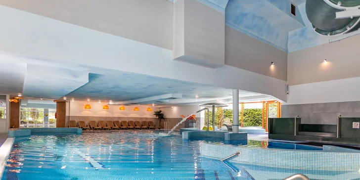 Pobyt v lázeňském městě Kudowa-Zdrój: polopenze, neomezený wellness i herny a animační programy
