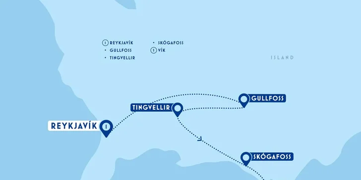 Reykjavík i vodopády: nejkrásnější místa Islandu, letecký zájezd na 3 noci se snídaní