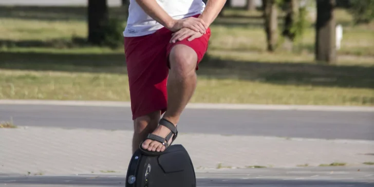 Pro zábavu i lepší fyzičku: 1 hodina jízdy na elektrické jednokolce s instruktorem