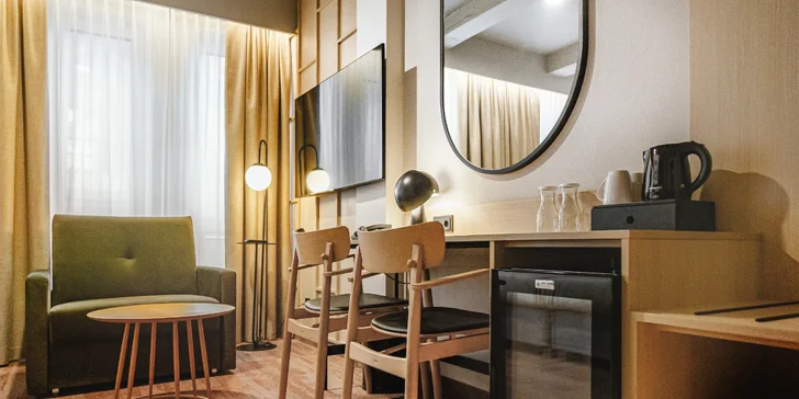 Hotel v centru Vratislavi jen 5 min. pěšky od Staroměstského náměstí: wellness a snídaně či polopenze