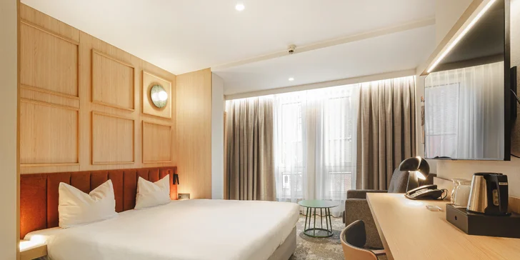 Hotel v centru Vratislavi jen 5 min. pěšky od Staroměstského náměstí: wellness a snídaně či polopenze