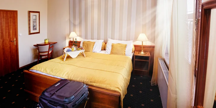 Příjemný tříhvězdičkový hotel u píseckých lesů i s možností snídaní