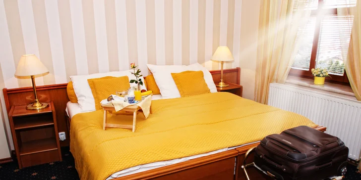Příjemný tříhvězdičkový hotel u píseckých lesů i s možností snídaní