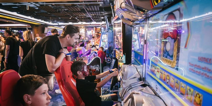 Zažijte nekonečnou zábavu v LEVELS Prague: hodina nebo celý den ve víru her