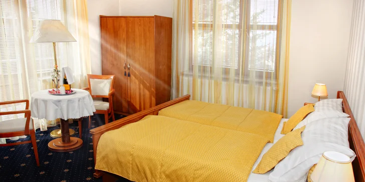 Příjemný tříhvězdičkový hotel u píseckých lesů i s možností snídaní