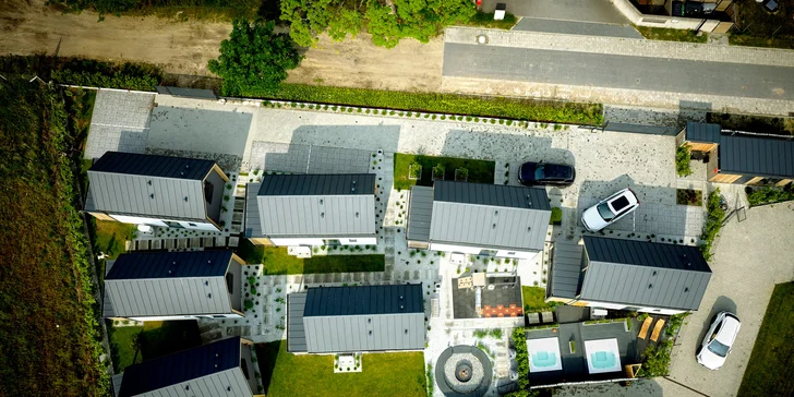 Dovolená u Baltu: moderní domek u pláže i neomezený vstup do vířivky