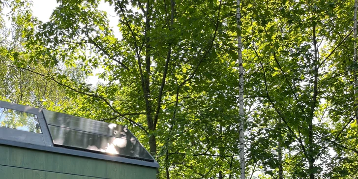 Posed pro 4 osoby kousek od ostravského hradu: terasa s grilem, kuchyňka i sauna