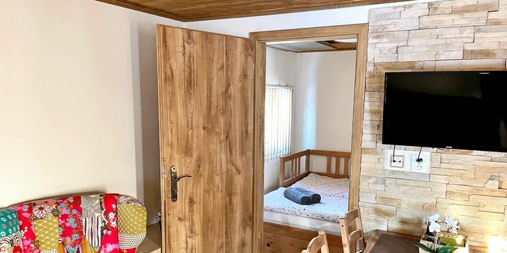 Dovolená u Lipna: bungalov či apartmán se vstupem do wellness