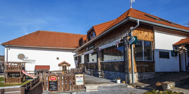 Dovolená u Lipna: bungalov či apartmán se vstupem do wellness