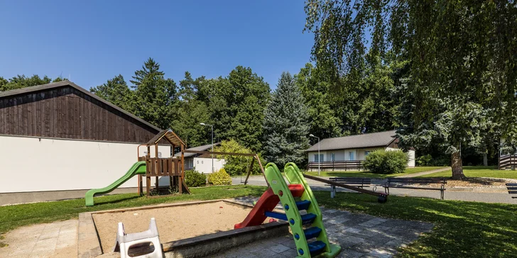Železné hory: 4* hotel s neomezeným wellness, bazénem a polopenzí, jen 6 km od Seče