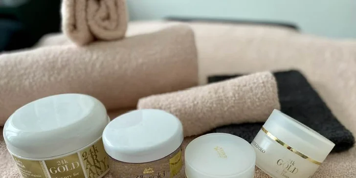 75–90min. anti-age kosmetické ošetření s 24karátovým zlatem