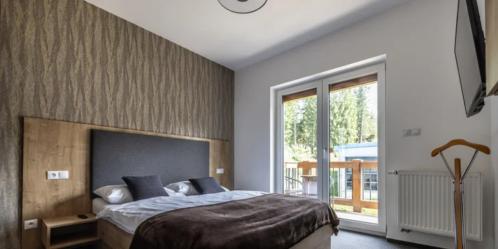 Pobyt plný pohody ve stylovém apartmánu v srdci lyžařského střediska Jasná pro 2–4 osoby