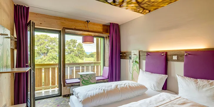 Pobyt v moderním horském hotelu v Korutanech se snídaní a saunami