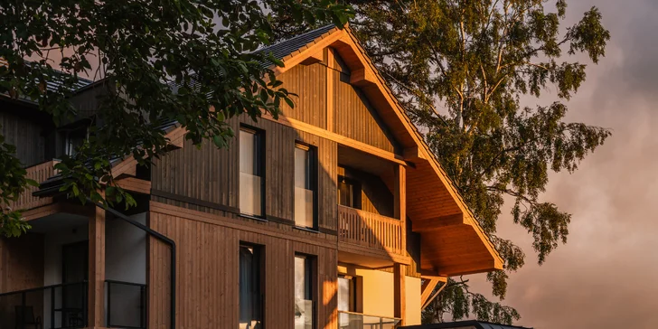 Nová rezidence ve Sklářské Porubě: wellness i solná jeskyně, apartmány s infrasaunou a až 2 děti zdarma