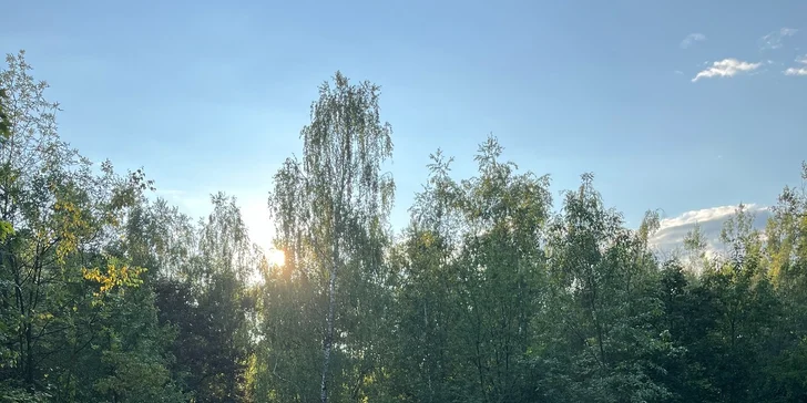 Posed pro 4 osoby kousek od ostravského hradu: terasa s grilem, kuchyňka i sauna
