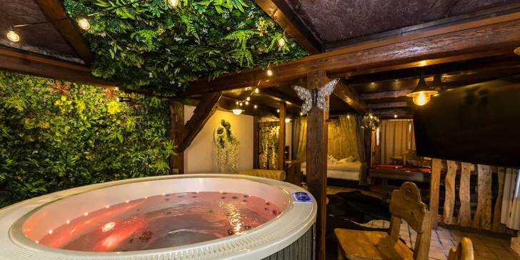 Wellness pobyt v Pardubicích: pokoje či domek s vířivkou a saunou, solná jeskyně i privátní wellness